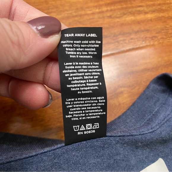 NWT New Men's District Blue Owl Data World Crew Graphic T-Shirt Size XL Casual - Picture 7 of 10